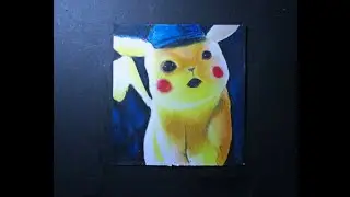 How To Draw Pikachu Step By Step| Pikachu With Oil pastel