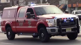 Toms River Fire Department Engine 2671 And Chief 2610 Responding 3-31-25