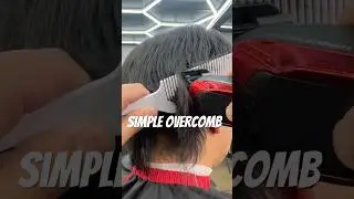 Perfect Simple Overcomb #usashorts #barbero #barber #ukbarber