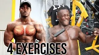 CHEST DAY! | 4 EXERCISES - WILL CHICOMB, SHAQ CHANNER