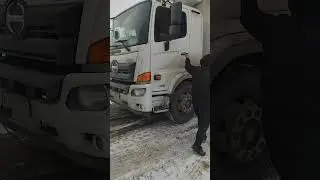 Делов на 5 минут #automobile #дальнобой #зима #дальнобойщики #snow #дальнобойщики