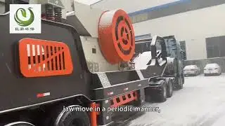  European Version Mobile Jaw Crusher