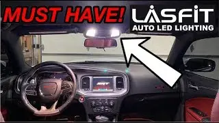 2020 CHARGER HELLCAT WIDEBODY LED INTERIOR LIGHT INSTALL! *SUPER BRIGHT*
