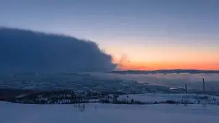 Murmansk Winter Timelapse 4K