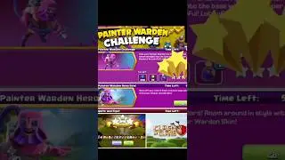 Painter Warden Challenge Easily 3 Star | method #2 #clashofclans #judosloth #sumit007 #cocpainter