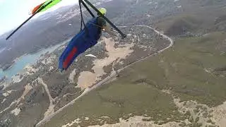 Lake McClure CA, Hang Gliding Aug 2019