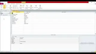 MS access video32-how VIEW ICON works from a home tab #forbeginners