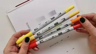 Tombow ABT PRO alcohol markers | papier en blenden [NL versie]
