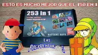 🎮Cartucho Pixel Games 253 en 1 Revisión y unbolsing - Las PolyVenturas de Okazaki Ep. 13🎮