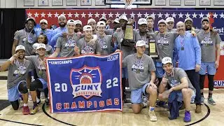 2022 CUNYAC/HSS Men's Basketball Championship: No. 1 Lehman vs. No. 2 Baruch (Highlights)