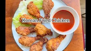 Korean Fried Chicken #crunchychicken #friedchicken #yummy #crispy #koreanfriedchicken #kfc