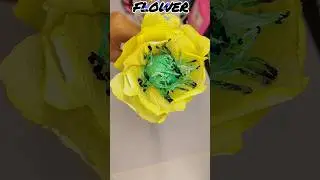 How to make flower from tissue paper|poppy flower|paper rose #shorts #craft