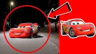 10 RAYO MCQUEEN En La Vida Real [Rayo McQueen CAPTADO EN CAMARA]