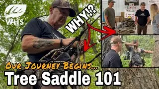 How To Hunt In A Tree Saddle | We Are Not Kidding!