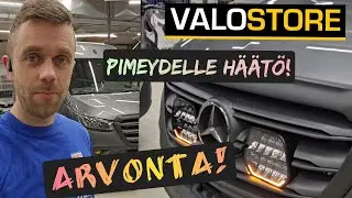 Lisävalot Sprintteriin!