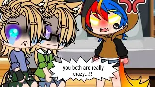 { you both are really crazy🤣...}|| ( Omegaoverse) || Gacha club ❤️✨|| #gacha #gachabl || MEME