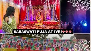 Basant Panchami celebration at IVRI🪷🪷🪷| Saraswati Puja |