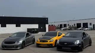 Taking our TURBO VQs to a JDM MEET ! @ our new SHOP