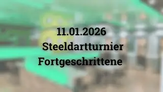 LIVE | Fortgeschritten Steeldart-Turnier im Fly Darts Zweibr&uuml;cken