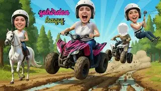 ATV Turu mu Daha Heyecanlı  At 'a Binmek mi? ATV İLE ŞEHİRDE KA&Ccedil;IŞ OPERASYONU !  Polonezk&ouml;y Vlog