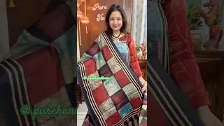 #PREMIUM#winterspecial #mashrusilk #Ajrakhsilk#designer#limitededtion#exclusivesuits #purehandloom