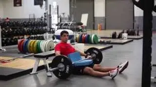 Coach PJ Nestler- Barbell Hip Lift Shoulders Elevated