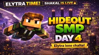 END CITY LOOT ❌ PANIC MODE ON 🤣|ELYTRA|#livestreaming #indiangamer #livegaming #gaming #repo #horror