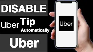 How to disable tip automatically on uber account||Turn off tip automatically on uber account