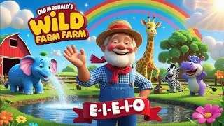 Old MacDonald Zoo Version | Preschool Songs for Toddlers