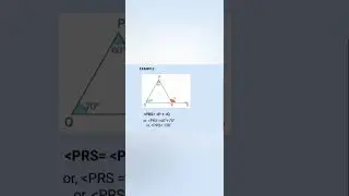 Triangle and it&rsquo;s property#maths #triangle #viral