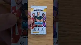 Topps Match Attax collectible card booster opening! #topps #football #cardgame