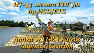 T-33 120mm EDF Jet & FPV Chase