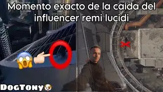 El ultimo video del influencer Remi Lucidi momentos antes de caer de un piso 68 en Hong Kong
