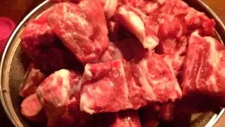 男の料理 簡単レシピ　（沖縄料理 骨汁）