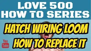 Hatch Wiring Renewal on a Fiat 500 or Abarth. Common Fault. Boot Tailgate Fault
