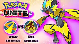 Zeraora Wild Charge vs Discharge Which is Better? || Pokemon Unite🔥