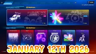 Rocket League ITEM SHOP Daily #433 (12th January 2026)