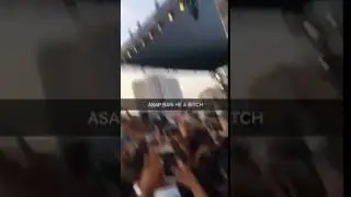 CROWD CALLING OUT ASAP BARI AT ASAP ROCKY