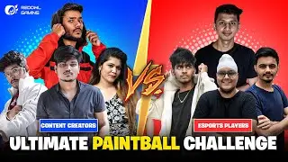 Ultimate Paintball Challenge | Content Creators V/S Esports Athletes | RedOwl Gaming