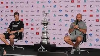 Max Sirena at pre America's Cup press conference