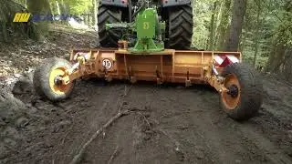 Test grejdru Herkules Plus 1-250 od NOPOZM Slatiňany v les&iacute;ch nad J&aacute;chymovem
