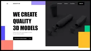 Website Design using Adobe Xd & Adobe Dimension - Part 1