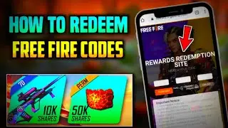 FREE FIRE AUG SKIN REDEEM CODE | FREE FIRE GLOO WALL REDEEM CODE|FREE FIRE REDEEM CODE TODAY 26 JUNE