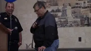 Veteran police officer in Liberty, Texas, makes final radio call