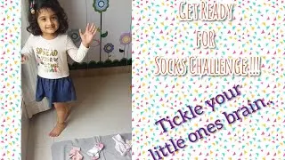 Socks challenge for toddlers #funactivity #homeactivitiesforkids #memorygame