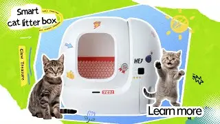 Discover the Future of Pet Care: Smart Cat Litter Box Features and Solutions! 🐾 #SmartPetCare