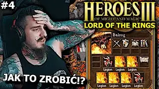 NAJTRUDNIEJSZA WALKA Z BALROGIEM - NOSTALGIA GAMING: Heroes 3 - Władca Pierścieni #4