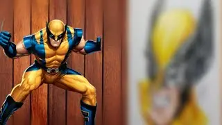 Desenhando O Wolverine Speed Drawing