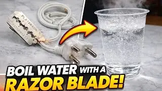 Electric Razor Blade Se Garam Pani | Viral Desi Science|boil water with a razor blade!