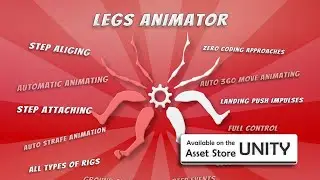 [Unity Package] Legs Animator - Release Video
